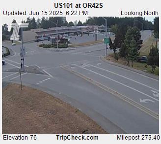 US101 at OR42S
